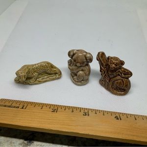 Wade Rose Tetley Tea Animal Collectible Figurines Koala Leopard monkey